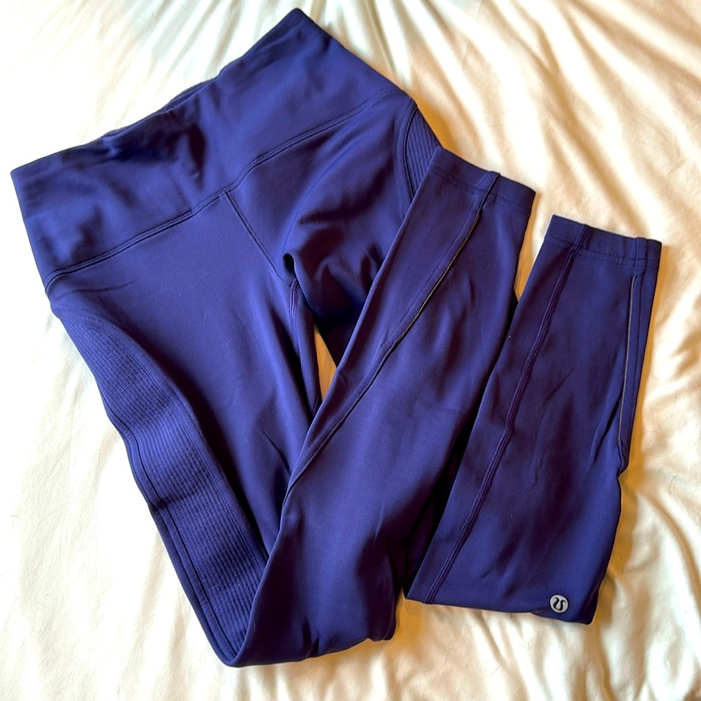 Lululemon running leggings - purple